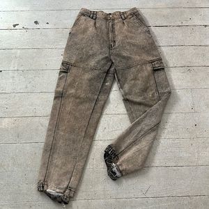 Vintage 80s Grunge Slouchy Tattered Jeans